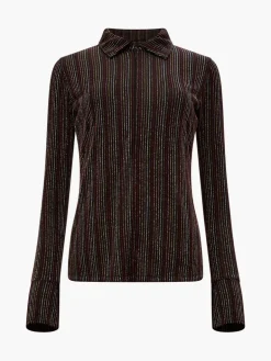 Paula Lurex Stripe Top