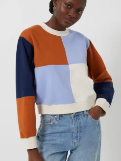 Peri Modal Jersey Colour Block Sweatshirt