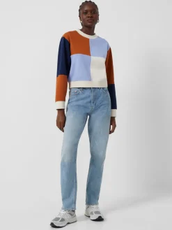 Peri Modal Jersey Colour Block Sweatshirt