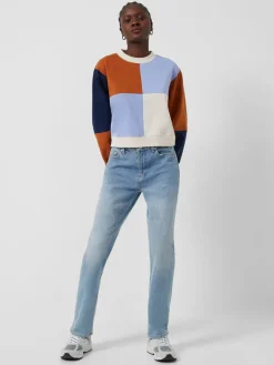 Peri Modal Jersey Colour Block Sweatshirt
