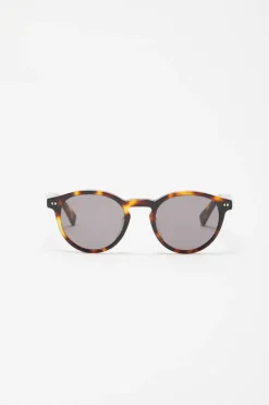 Preppy Round Tortoise Sunglasses