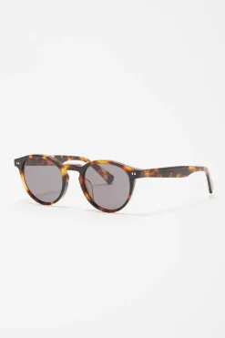 Preppy Round Tortoise Sunglasses