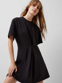 Rallie Cotton Box Pleat T-Shirt Mini Dress