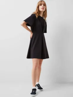 Rallie Cotton Box Pleat T-Shirt Mini Dress