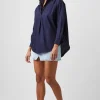 Rhodes Poplin Popover Shirt