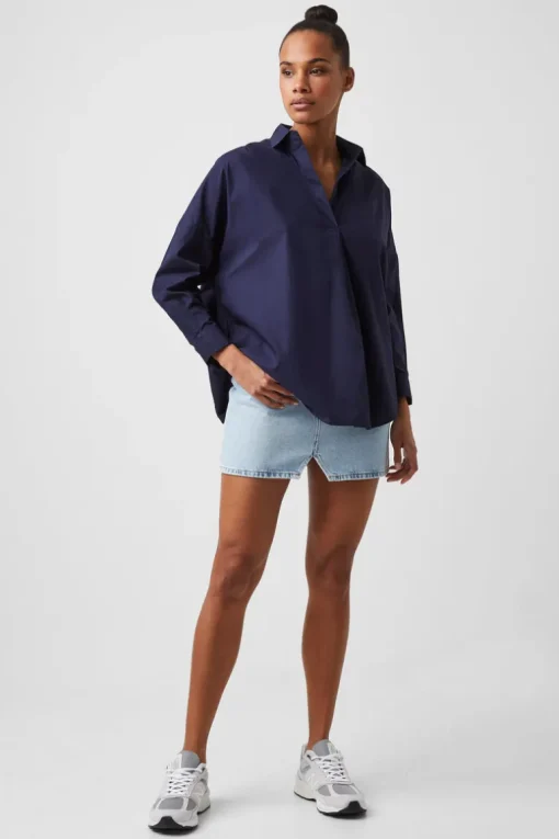 Rhodes Poplin Popover Shirt