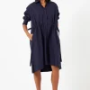 Rhodes Poplin Shirt Dress
