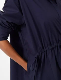 Rhodes Poplin Shirt Dress