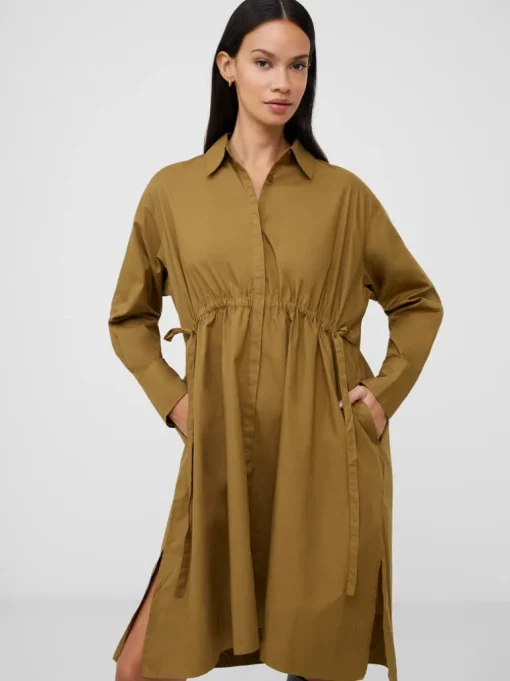 Rhodes Poplin Shirt Dress