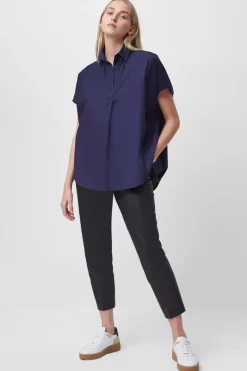 Rhodes Poplin Sleeveless Popover Shirt