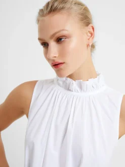 Rhodes Poplin Sleeveless Tiered Mini Dress