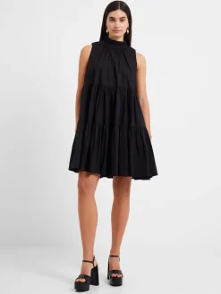 Rhodes Poplin Sleeveless Tiered Mini Dress