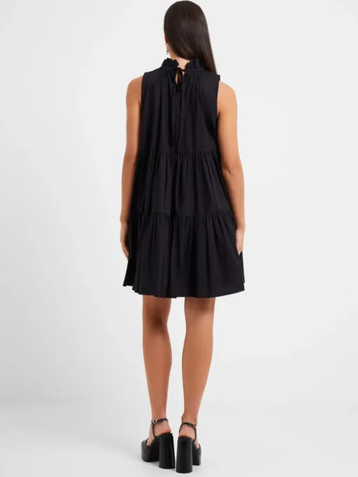Rhodes Poplin Sleeveless Tiered Mini Dress