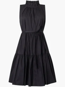 Rhodes Poplin Sleeveless Tiered Mini Dress