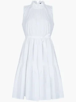 Rhodes Poplin Sleeveless Tiered Mini Dress