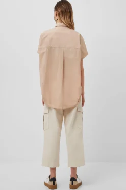 Rhodes Poplin Sleeveless Popover Shirt