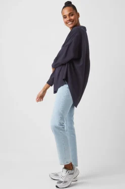 Rhodes Recycled Crepe Popover Shirt