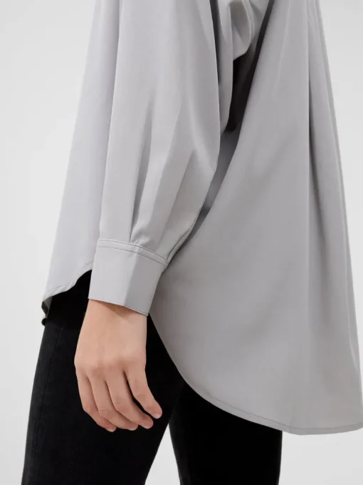 Rhodes Recycled Crepe Popover Shirt