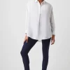 Rhodes Recycled Crepe Popover Shirt