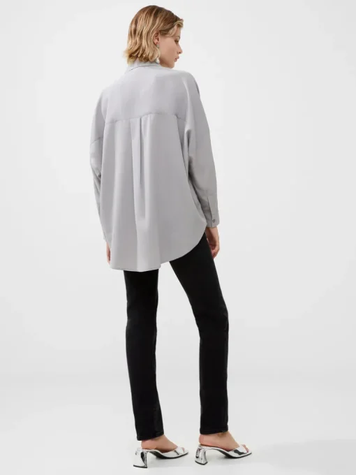 Rhodes Recycled Crepe Popover Shirt