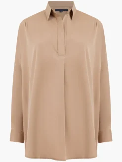 Rhodes Recycled Crepe Popover Shirt