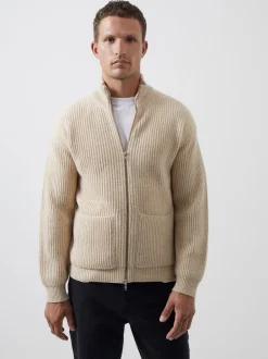 Rib Knitted Jacket
