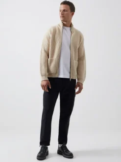 Rib Knitted Jacket