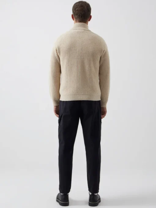 Rib Knitted Jacket