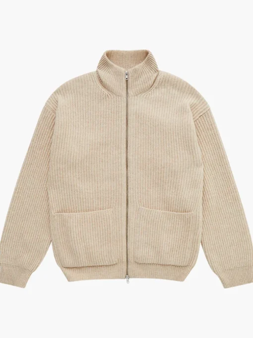 Rib Knitted Jacket