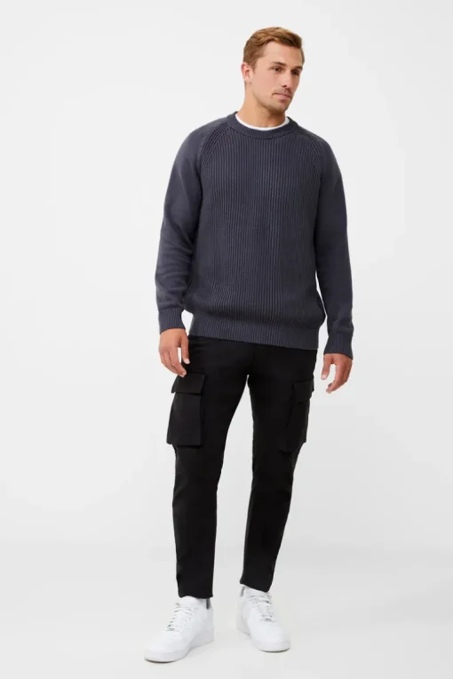 Ribbed Raglan Jumper