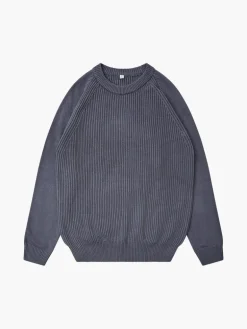 Ribbed Raglan Jumper
