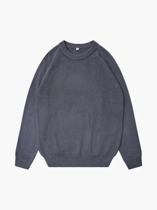 Ribbed Raglan Jumper