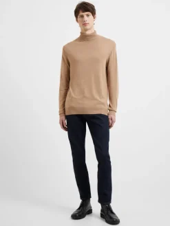 Roll Neck Knit Long Sleeve Top