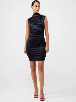 Rosita Shine Ruched Mini Dress