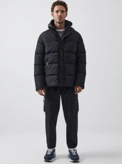 Row Fleece Puffer Coat
