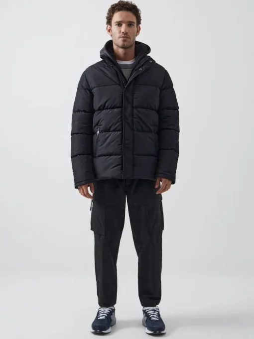 Row Fleece Puffer Coat