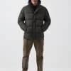 Row Fleece Puffer Coat