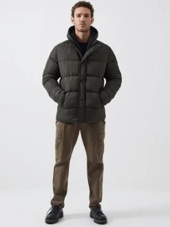 Row Fleece Puffer Coat