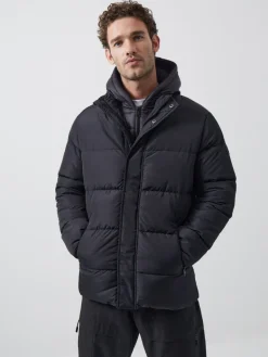 Row Fleece Puffer Coat