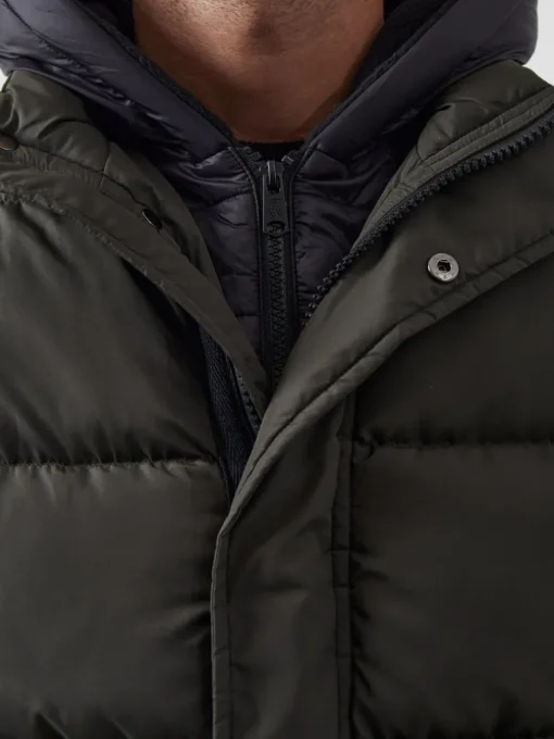 Row Fleece Puffer Coat