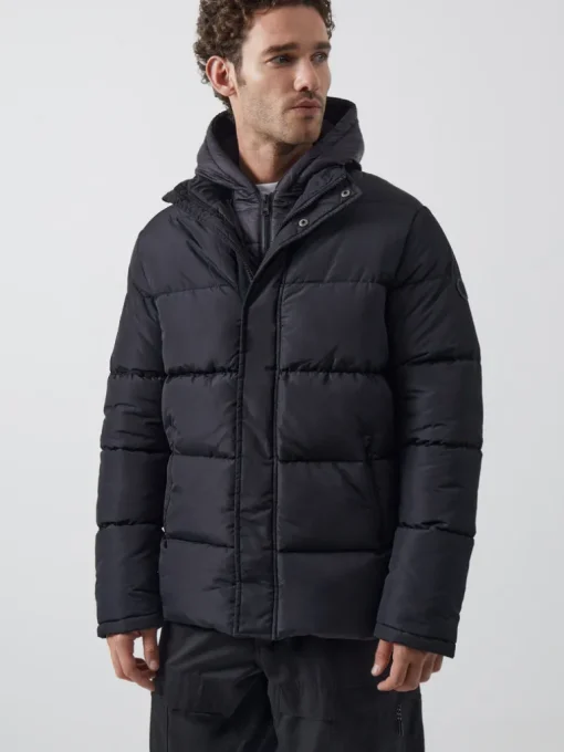 Row Fleece Puffer Coat
