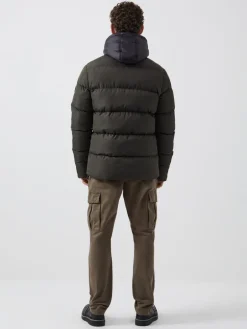Row Fleece Puffer Coat