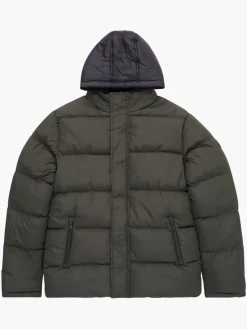 Row Fleece Puffer Coat