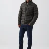Row Funnel Neck Puffer Jacket
