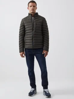 Row Funnel Neck Puffer Jacket