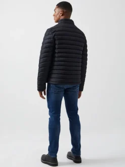 Row Funnel Neck Puffer Jacket