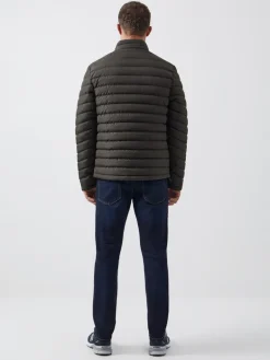 Row Funnel Neck Puffer Jacket