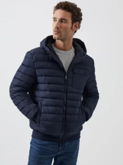 Row Hooded Puffer Jacket