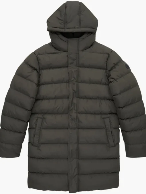 Row Hooded Puffer Parka Coat