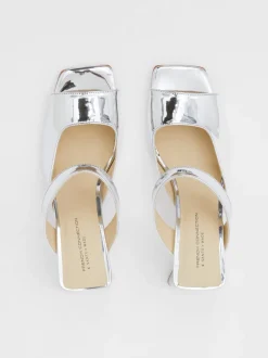 Sadie Mirror Metallic Heels